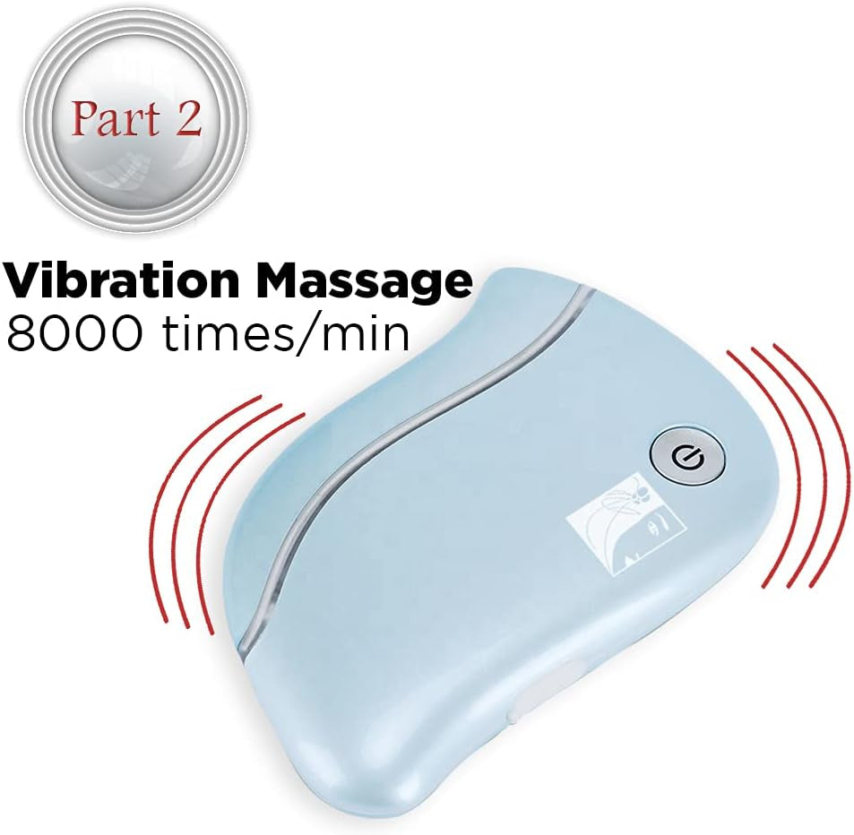 Rejuvenate Your Skin: 4-In-1 Electric Heated Gua Sha Facial Tool & Massager for Radiant Face and Neck