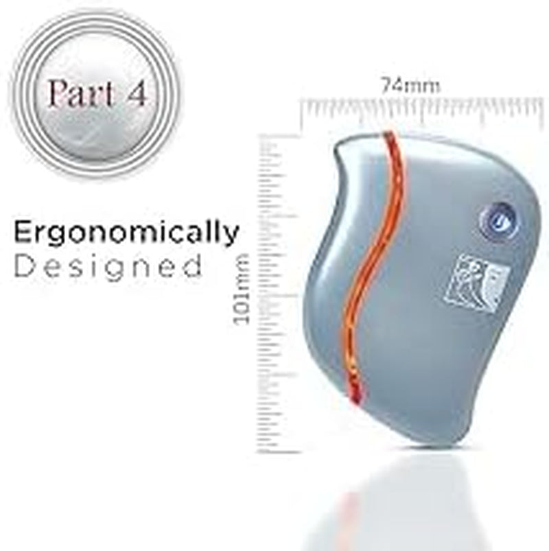 Rejuvenate Your Skin: 4-In-1 Electric Heated Gua Sha Facial Tool & Massager for Radiant Face and Neck