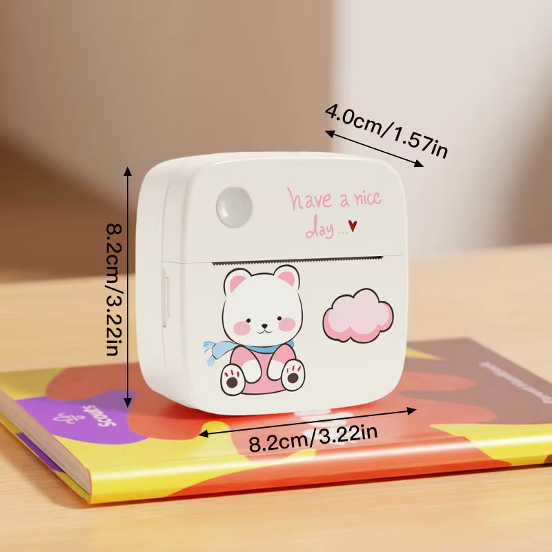B2 Mini Bluetooth Thermal Printer - Portable Inkless Photo Printer for iOS & Android Devices