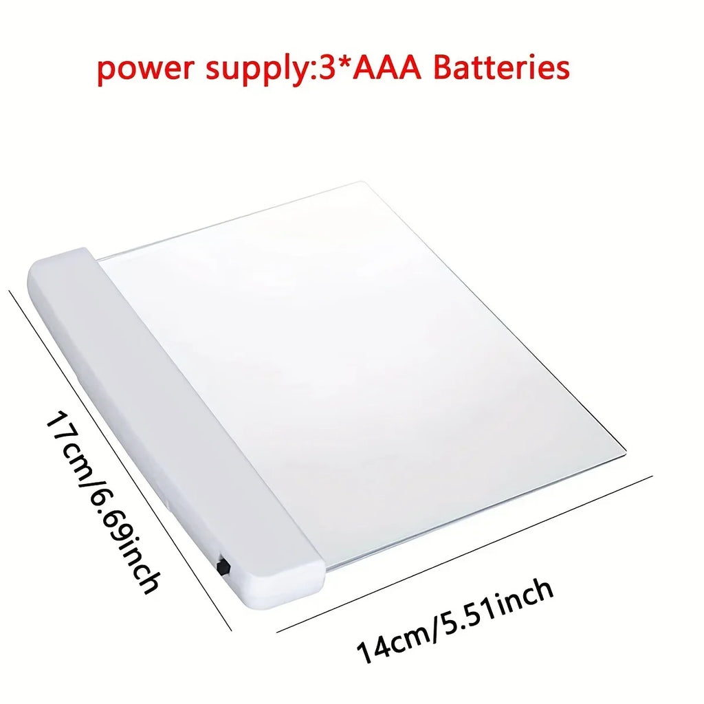 LED Flat Panel Night Vision Reading Light - Eye Protection for Students and Night Readers