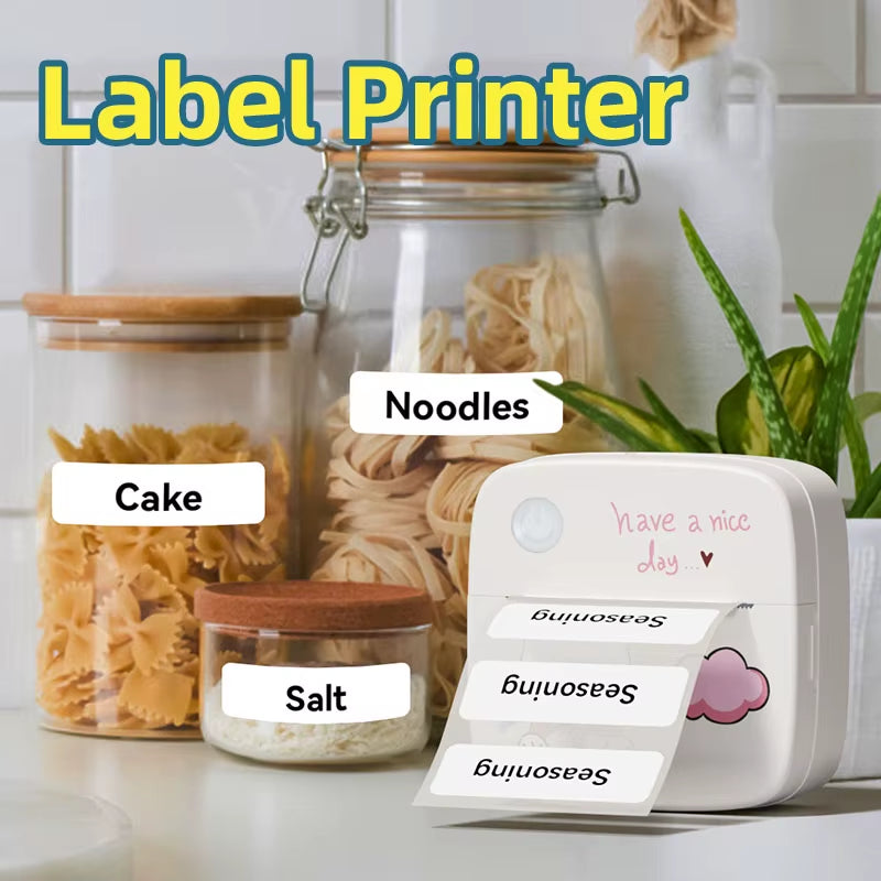 B2 Mini Bluetooth Thermal Printer - Portable Inkless Photo Printer for iOS & Android Devices