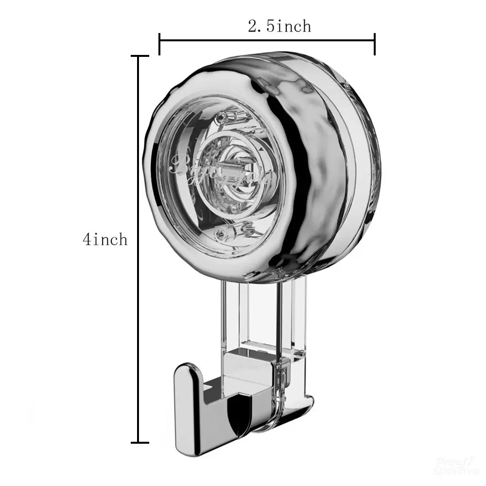 10Pcs Strong Suction Cup Hooks for Shower No Drill Removable Hooks for Glass Door Mirror Windows Tile Bathroom Towel Organizer Hanger