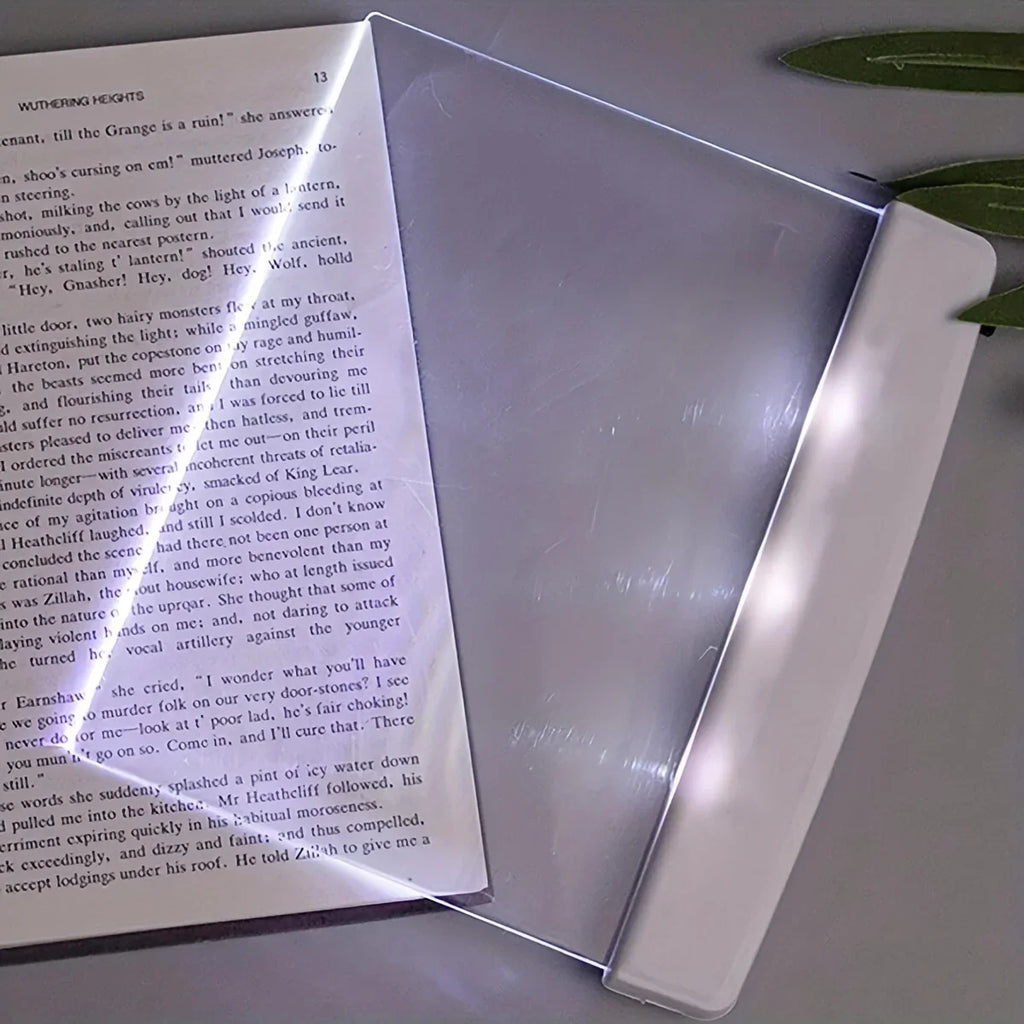 LED Flat Panel Night Vision Reading Light - Eye Protection for Students and Night Readers
