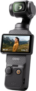 DJI Osmo Pocket 3 - Ultimate 4K Vlogging Camera with 1'' CMOS, 3-Axis Stabilization & Fast Focus for YouTube Creators