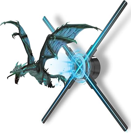 3D Holographic LED Fan Projector | WiFi, Remote, Custom Display