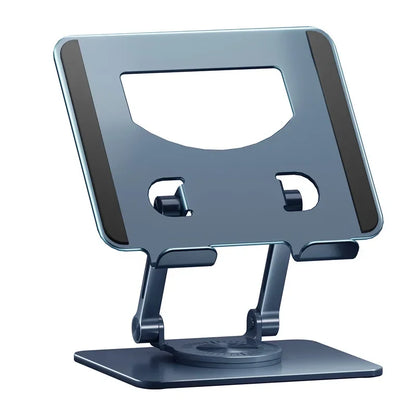 Ultimate 360° Rotating Tablet Stand - Adjustable & Foldable Aluminum Holder for iPad Pro, Air, Mini
