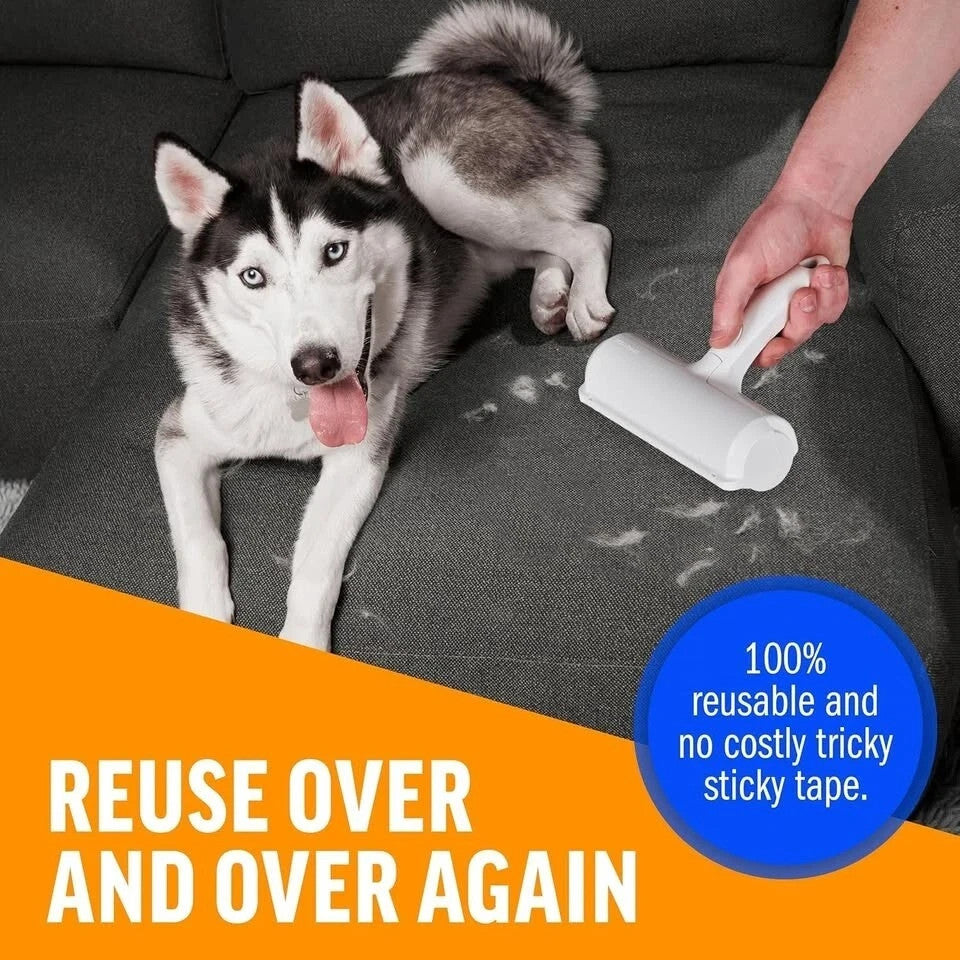 Chomchom Design Pet Hair Remover and Reusable Lint Roller Cat & Dog Hair Remover