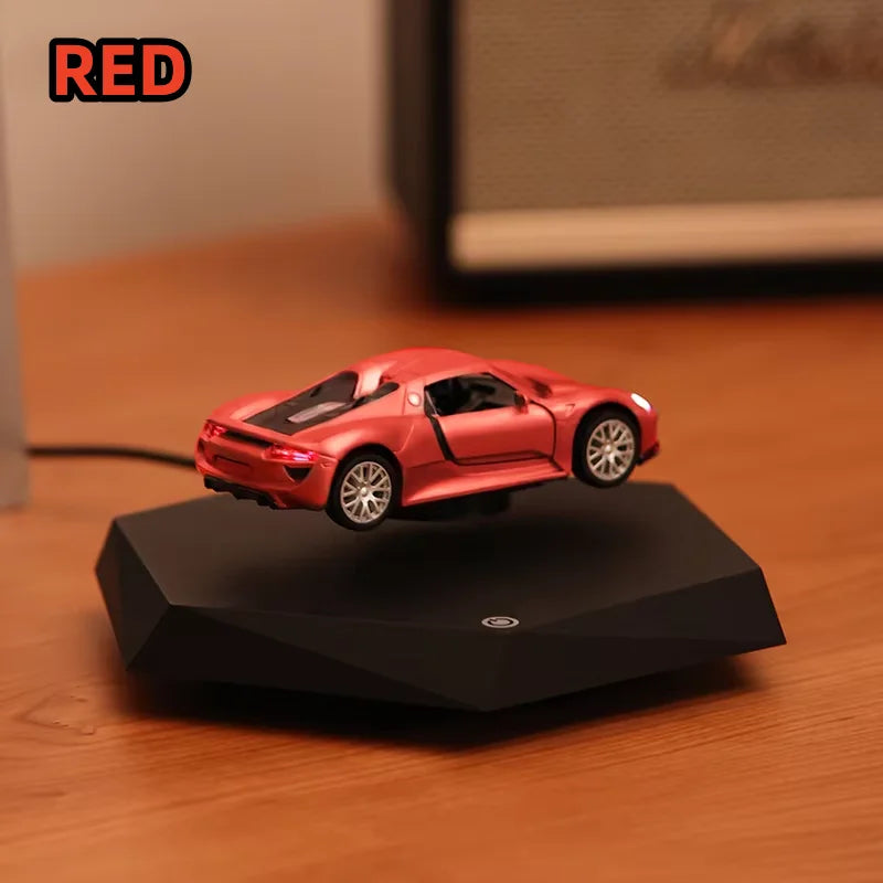 Magnetic Levitating Car - 360° Rotating Home & Office Decor, Perfect Unique Business Gift!