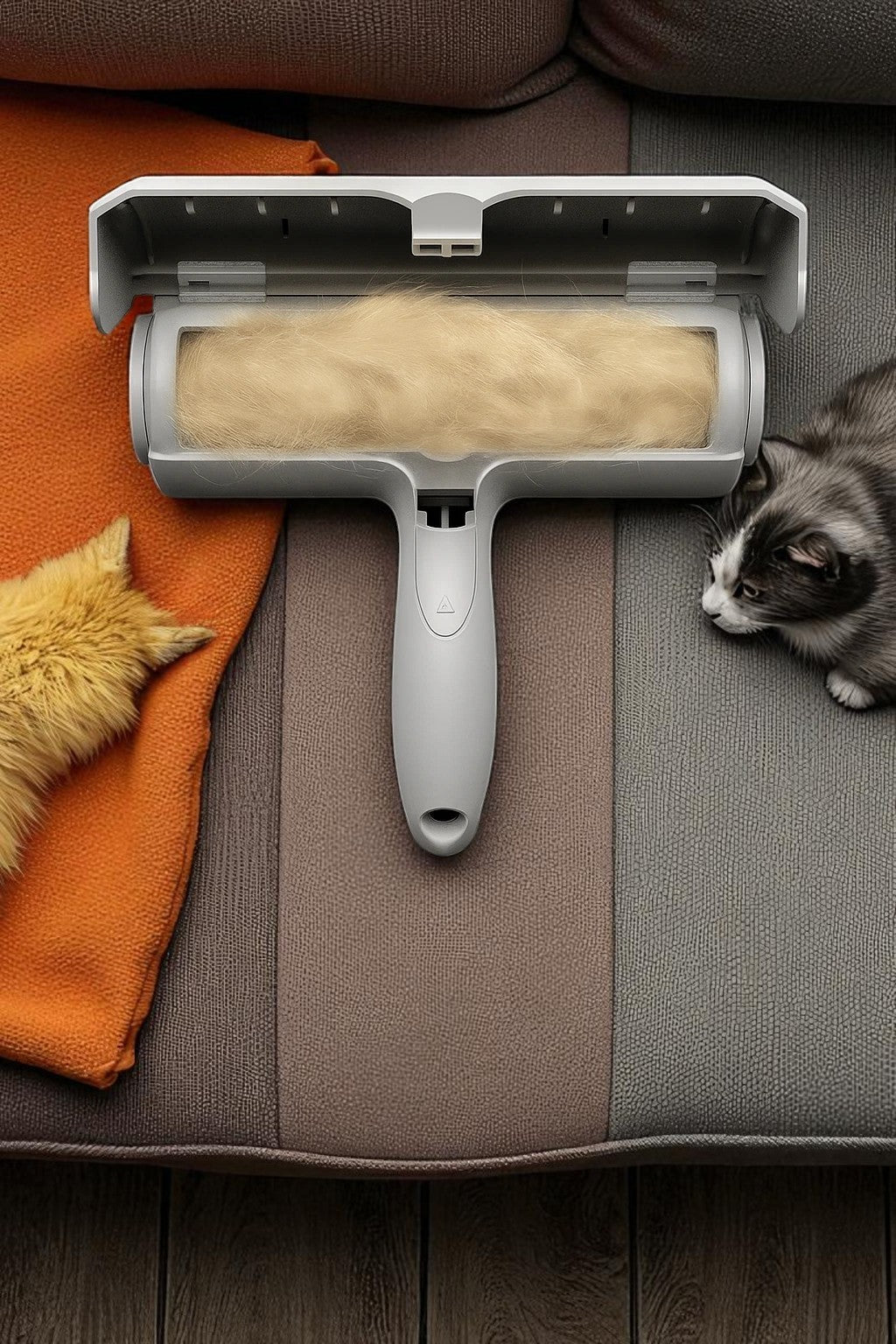 Chomchom Design Pet Hair Remover and Reusable Lint Roller Cat & Dog Hair Remover