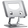 Ultimate 360° Rotating Tablet Stand - Adjustable & Foldable Aluminum Holder for iPad Pro, Air, Mini