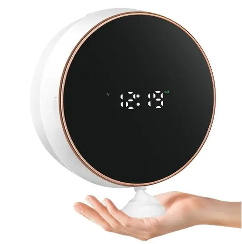 1Pc,Smart Touchless Automatic Soap Dispenser Touchless Auto Hands Free Lotion Wall Mount Liquid Dish Soap Dispenser Electric Plastic Modern Smart Rechargeable Hand Soap Dispenser for Bathroom Kitchen