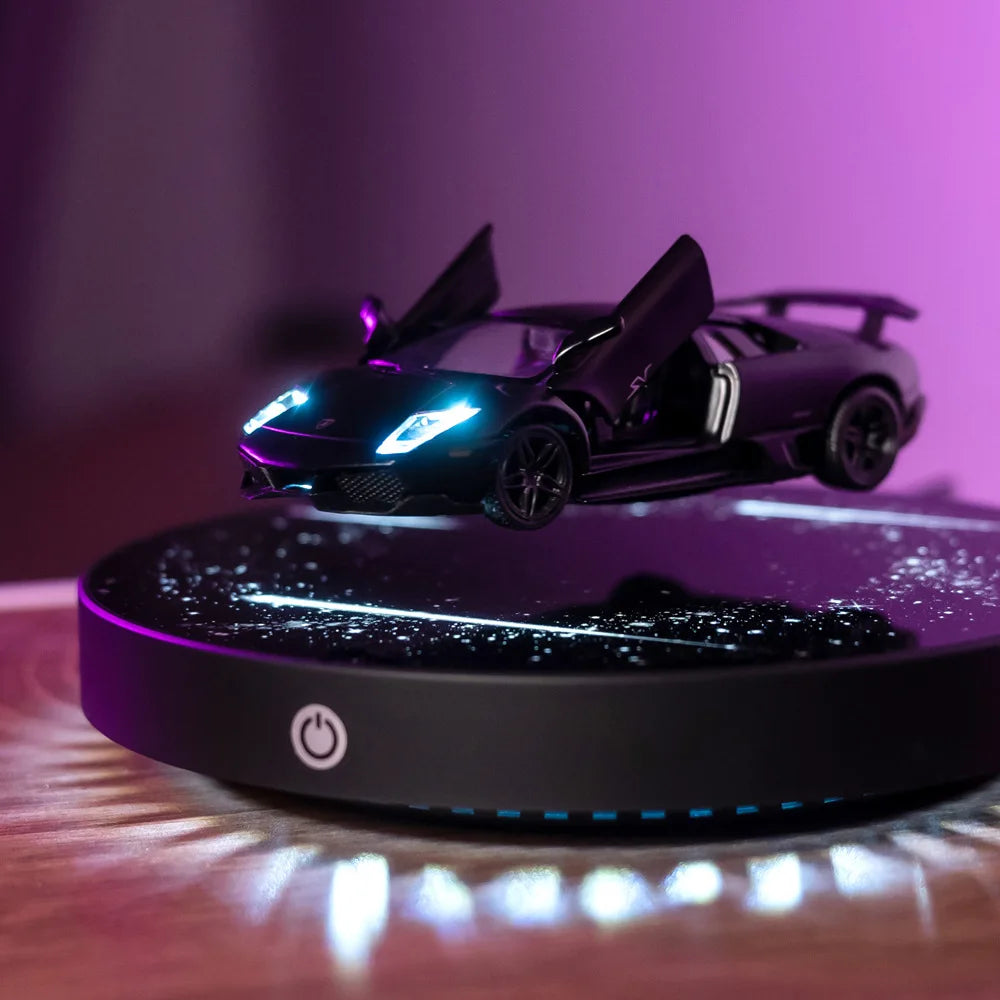 Magnetic Levitating Car - 360° Rotating Home & Office Decor, Perfect Unique Business Gift!