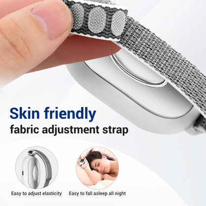 Revolutionary EMS Sleep Aid Device - Microcurrent Therapy for Insomnia, Stress & Anxiety Relief - Palm Pulse Massager for Restful Sleep