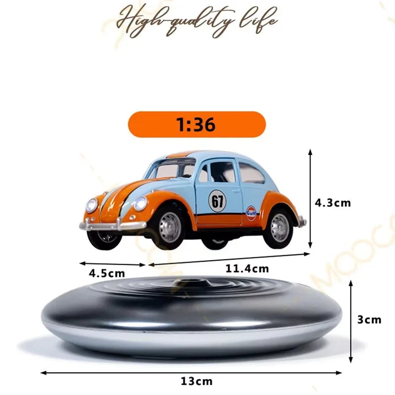 Magnetic Levitating Car - 360° Rotating Home & Office Decor, Perfect Unique Business Gift!
