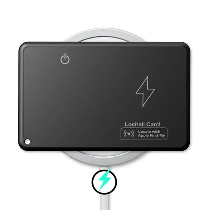 Ultimate Waterproof GPS Wallet Tracker - Wireless Charging & Apple Find My Compatible Bluetooth Locator