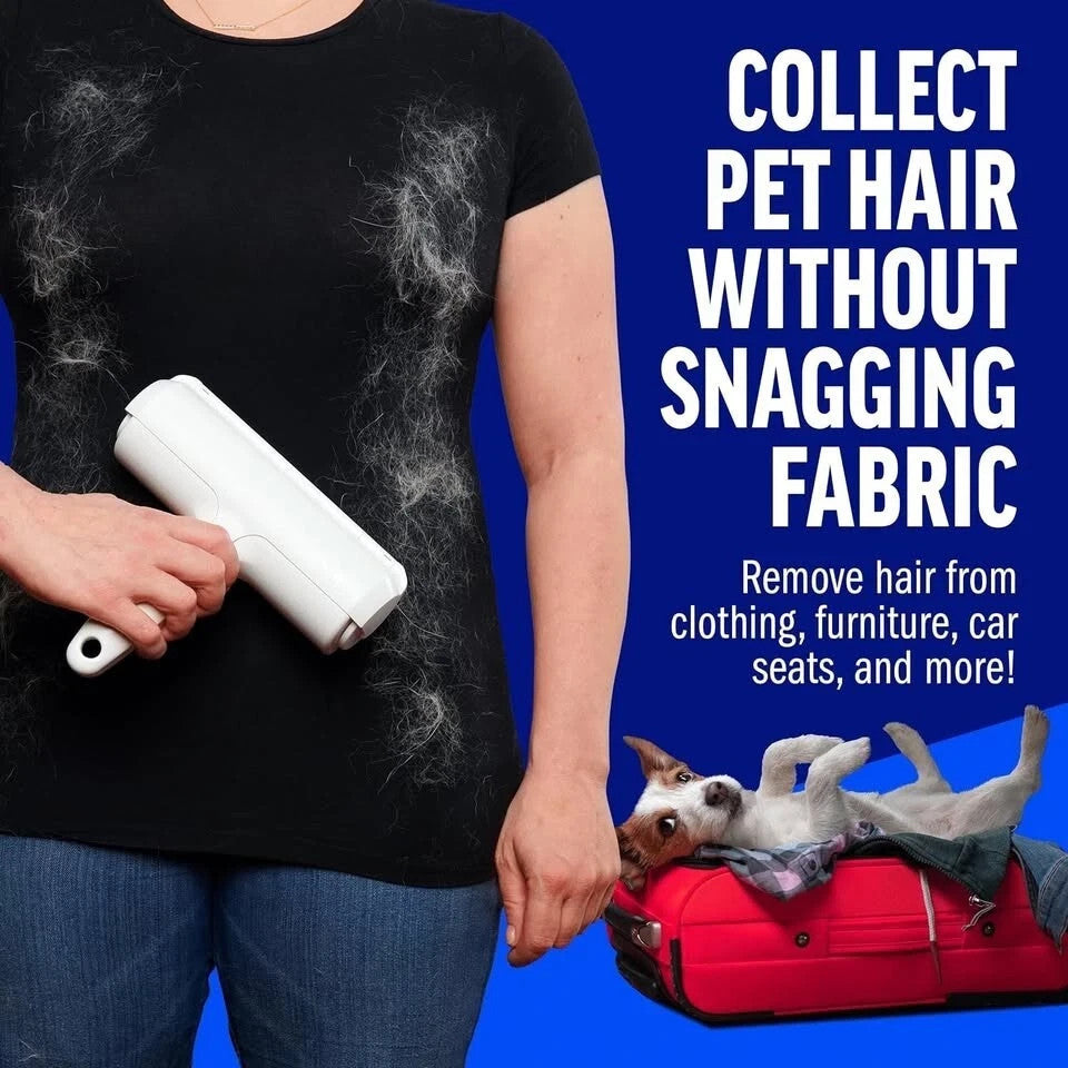 Chomchom Design Pet Hair Remover and Reusable Lint Roller Cat & Dog Hair Remover