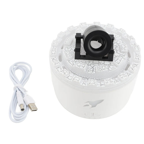 Whisper-Quiet Air Mist Humidifier & Essential Oil Diffuser with Innovative Timer - Perfect for Bedside & Tea Table